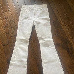 Mother White Denim Jeans Sz. 27